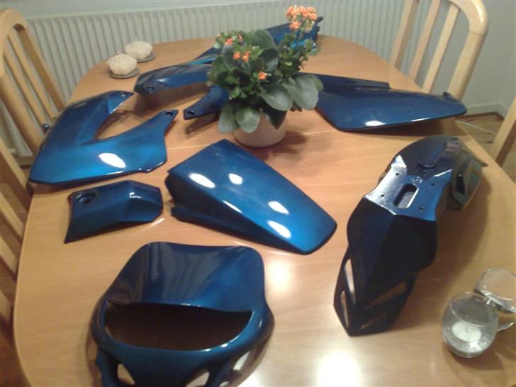 Derbi SENDA SM MONSTERET   før - hey den nye farve hvad sys i  billede 17