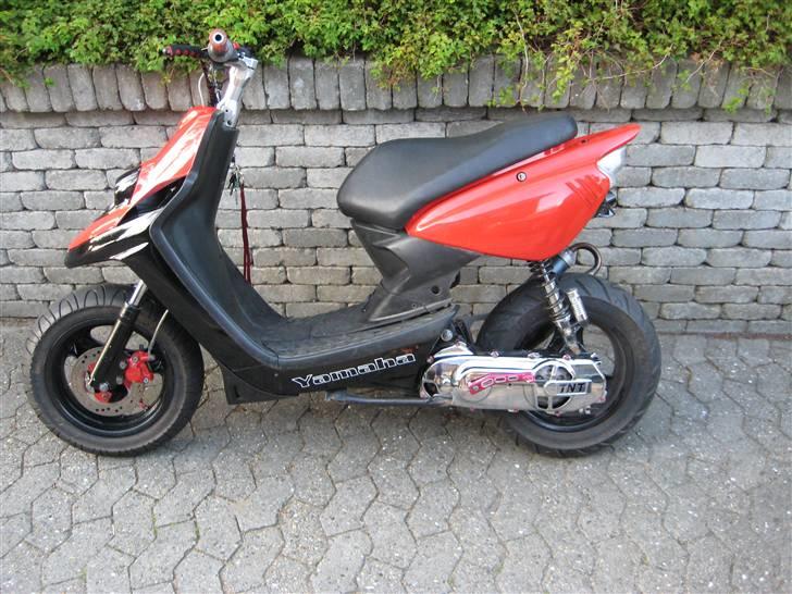 Yamaha bws ng "MHR" SOLGT :( <33 - den ser lidt lyserød ud på billederne men den er ferarri rød :p billede 9