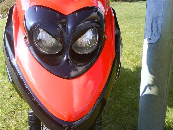 Yamaha bws ng "MHR" SOLGT :( <33 - den ser lidt lyserød ud på billederne men den er ferarri rød :p billede 12