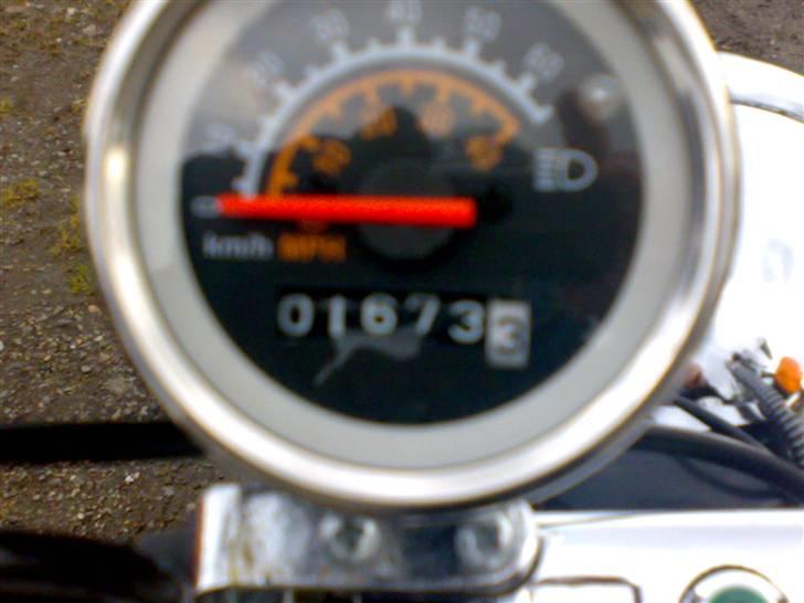 Kinroad chopper  - spedometeret går under langt lyset mærket. billede 18