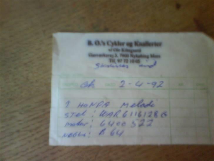 Honda melody solgt billede 8