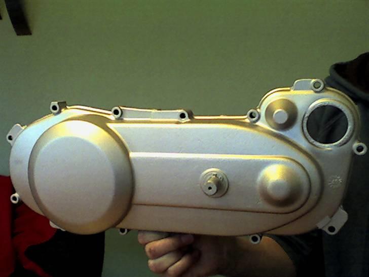 Piaggio Old Zip SOLGT - Sandblæst og fået et lag alu-lak =) billede 8