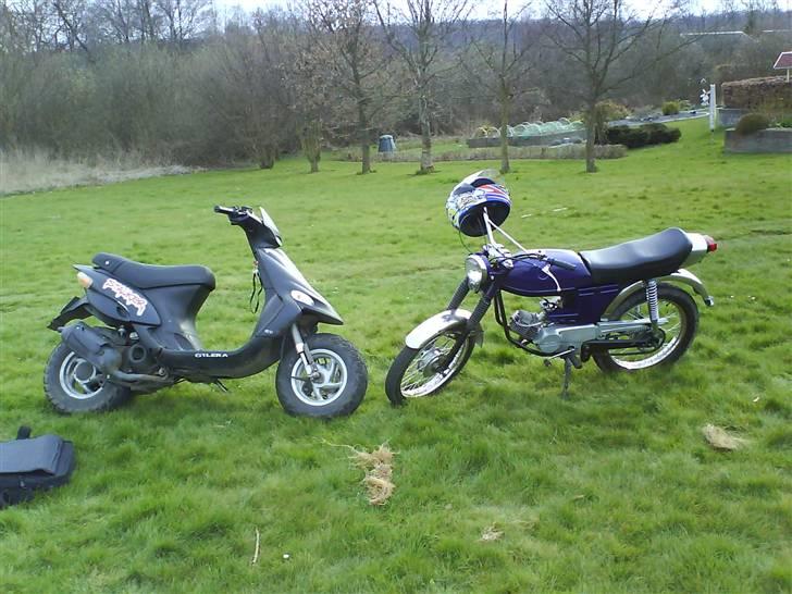 Puch Monza 3 Gear Solgt 5 Kg. - Gilera Stalker vs. Puch Monza billede 9