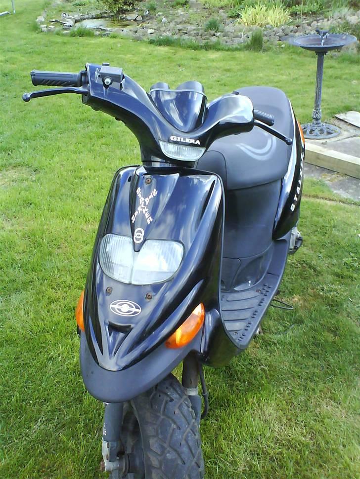 Gilera stalker kørt ned  - min ven der prøver min nye stalker billede 1