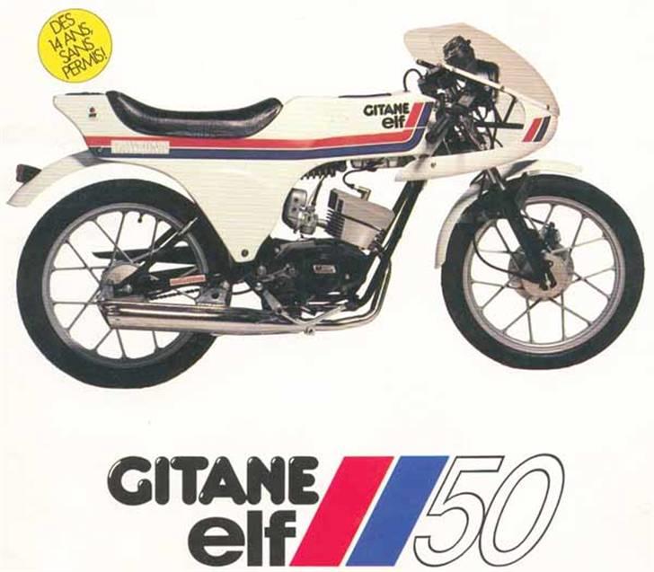 Veteraner Gitane Testi Elf Daytona - Sådan ser den ud som ny,hvis der er nogen der har sådan en kåbe til salg,er jeg køber. billede 7