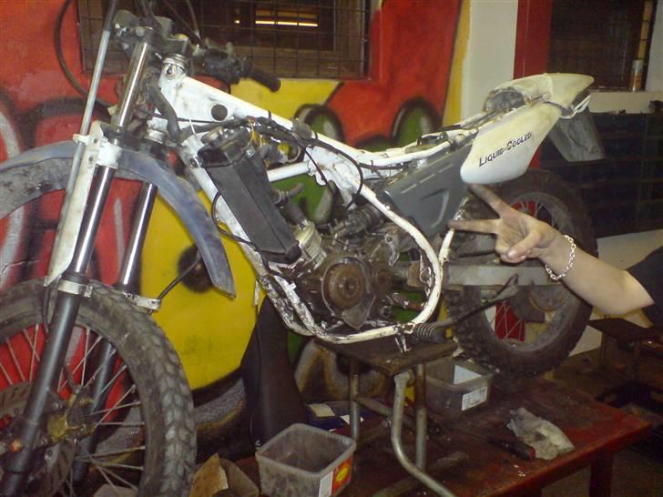 Yamaha dt50 lc (givet væk) billede 13