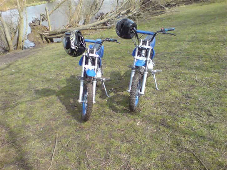 MiniBike crosser 125ccm  solgt - min uden bag skærme billede 2