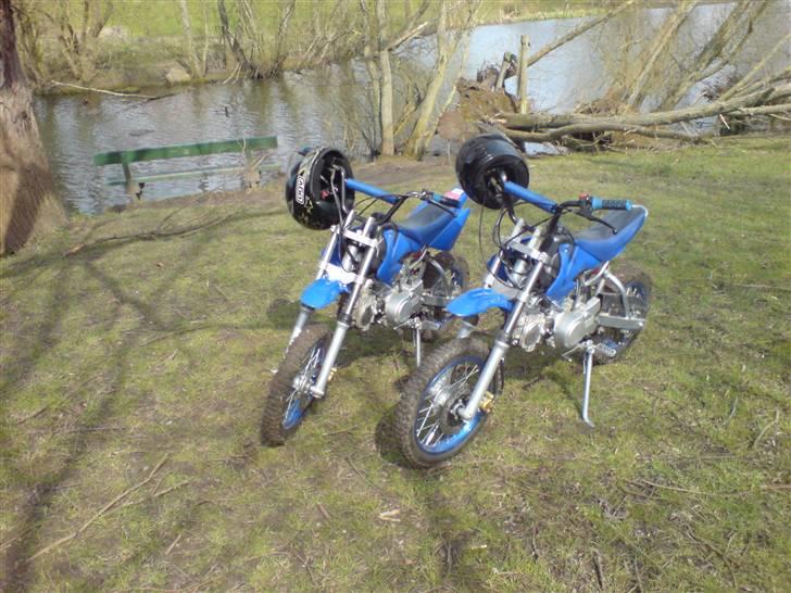 MiniBike crosser 125ccm  solgt - min uden bag skærme billede 3