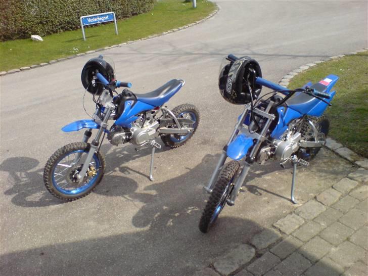 MiniBike crosser 125ccm  solgt - min uden bag skærme billede 5