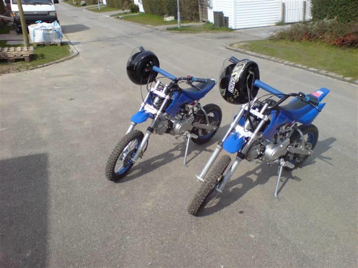 MiniBike crosser 125ccm  solgt - min uden bag skærme billede 6