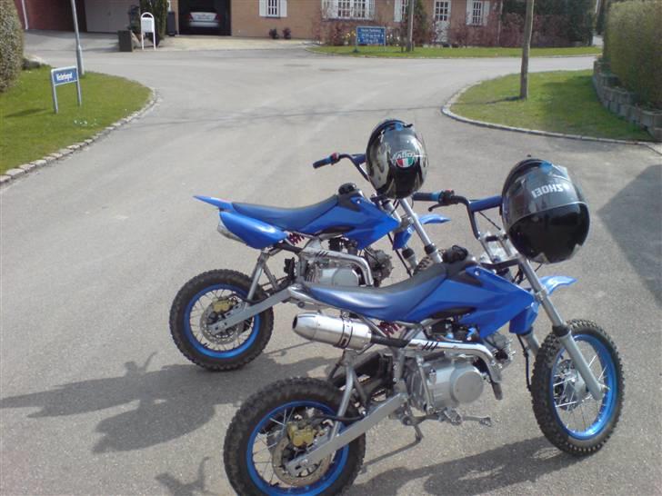 MiniBike crosser 125ccm  solgt - min uden bag skærme billede 7