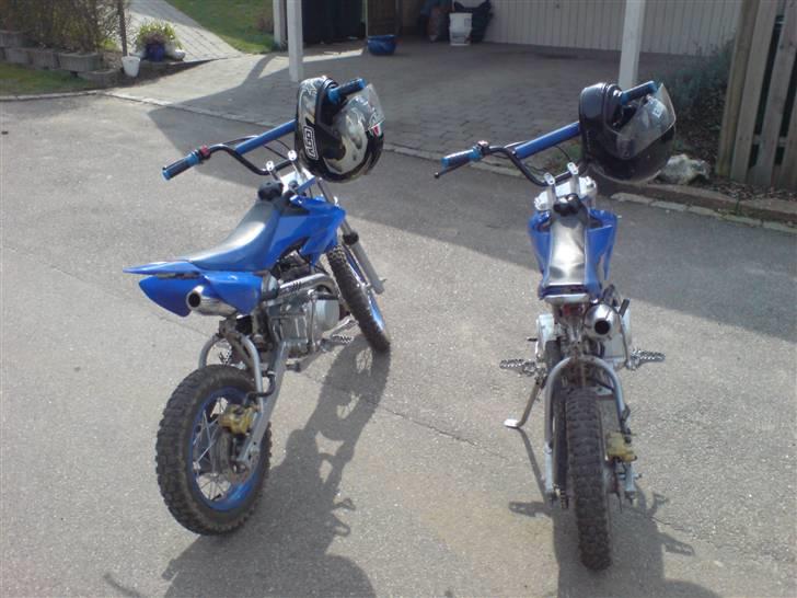 MiniBike crosser 125ccm  solgt - min uden bag skærme billede 8