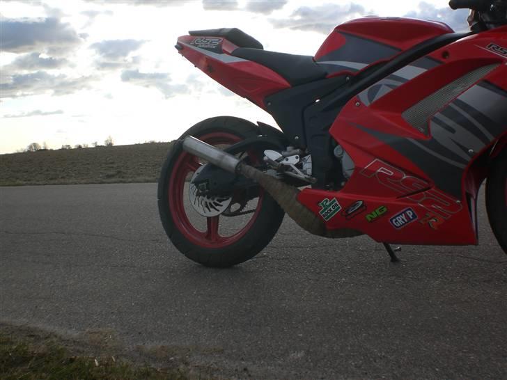 Rieju Matrix RS 2 Solgt - Opkortede Udstødning. Så kører det :D billede 13