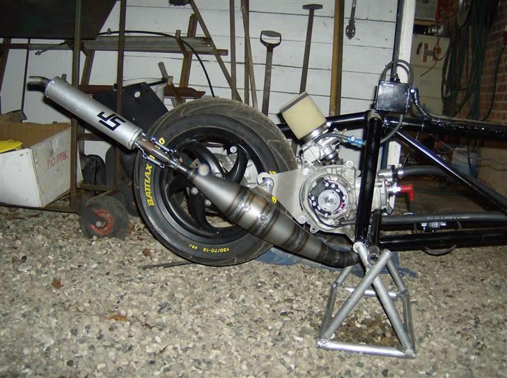 Gilera Sprinter Lc SOLGT - Så Blev det sku også lige smækket en udstødning på billede 10