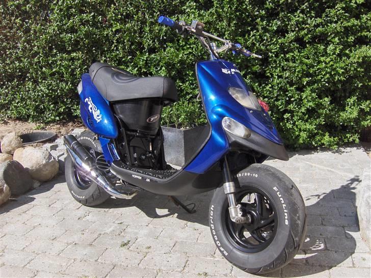 Gilera Stalker - Raceren som den står nu, med poleret skjolde billede 1