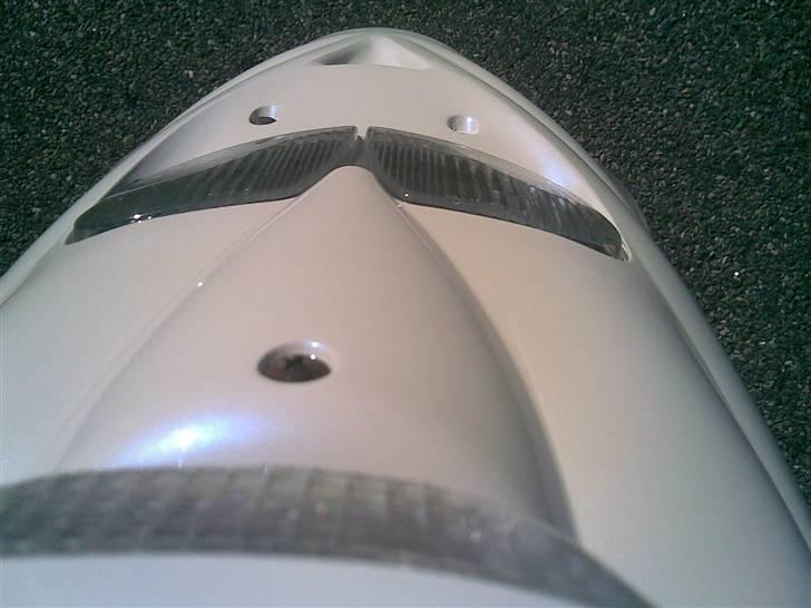 Gilera stalker - prøvede lige at fange farven.. hvid med blå perlemor billede 8