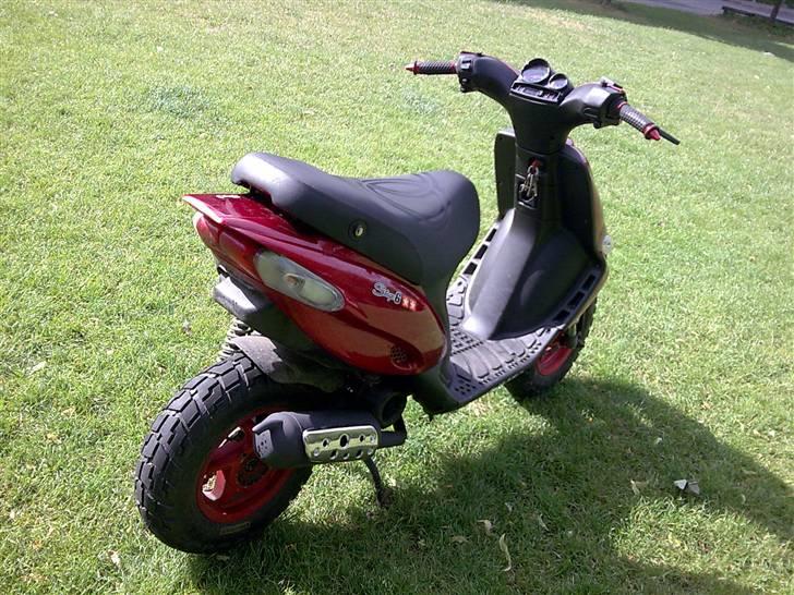 Gilera Stalker AC™ (BYTTET) - ´ Billede Bagfra , helt ny udstødning ( Tecnigas Silent Pro ) billede 2