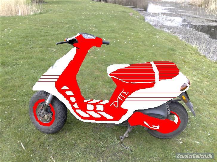 Piaggio typhoon solgt 5500 - sådan skal den se ud når jeg den er færdig billede 9