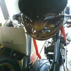 Suzuki Street Magic 'kørt ned' 