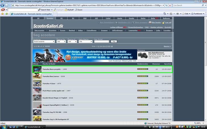 Yamaha Neos projekt. [FØr] billede 8