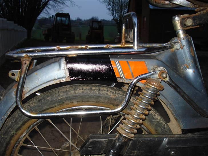 Puch Maxi KL *solgt* - Her har jeg lavet rust. Synes selv det er blevet flot billede 3