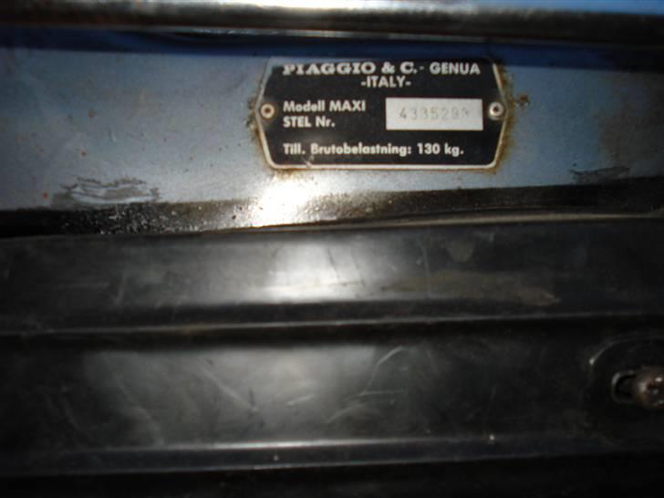 Puch Maxi KL *solgt* - Org typeskilt billede 4