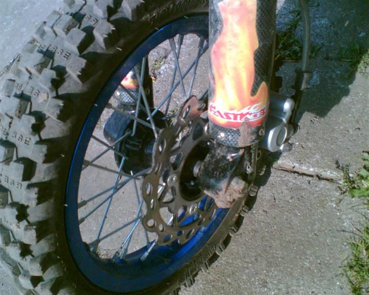 MiniBike maxpro - den fjeder ryger. og den skive bremse er fed billede 5