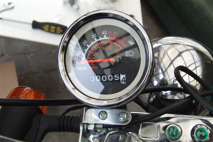 Kinroad Prince Solgt som skrot - Jeg ville egenlig havde taget et billede af speedoen inden den skulle ud og køre første gang men ... billede 3