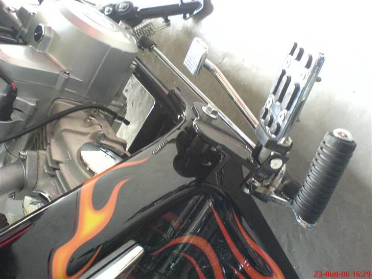 Sinski MC02A CHOPPER - total slør i gearpedal, har fået lavet en bøsning for at fjerne slør billede 6