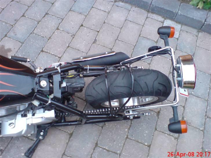 Sinski MC02A CHOPPER - skal ha forstærket stellet under sadlen (de to bøjler), bagskærm var flækket billede 8