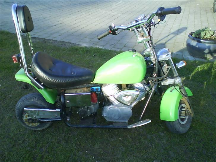 MiniBike mini harley solgt billede 10