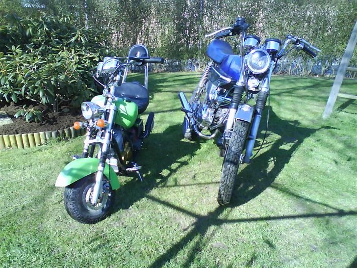 MiniBike mini harley solgt billede 12