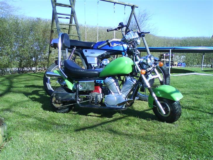 MiniBike mini harley solgt billede 13