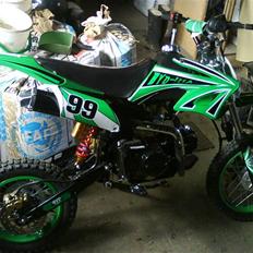 MiniBike 125 ccm solgt