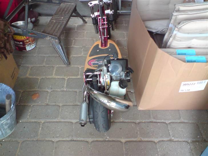 MiniBike Benzin løbehjul billede 4