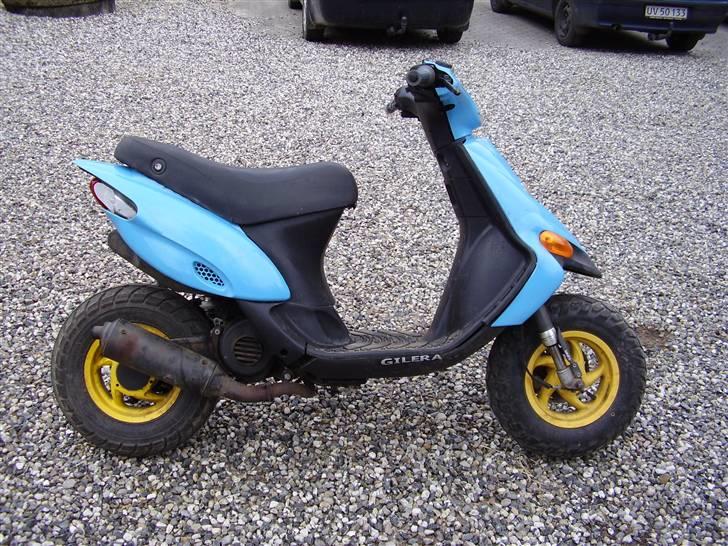 Gilera stalker SOLGT - som den så ud da jeg købte den billede 7