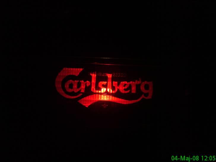 Piaggio Carlsberg Zip - Baglygten :D fedt ikk? billede 7