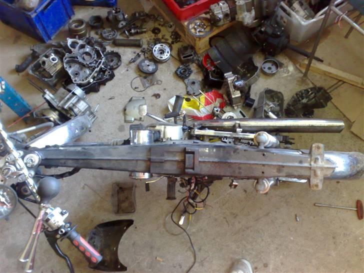 Yamaha 4 gear - som den står nu billede 8