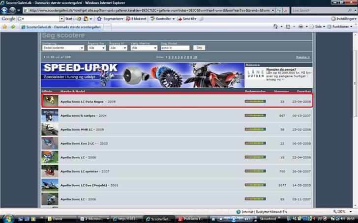 Aprilia Sonic LC Byttet billede 6