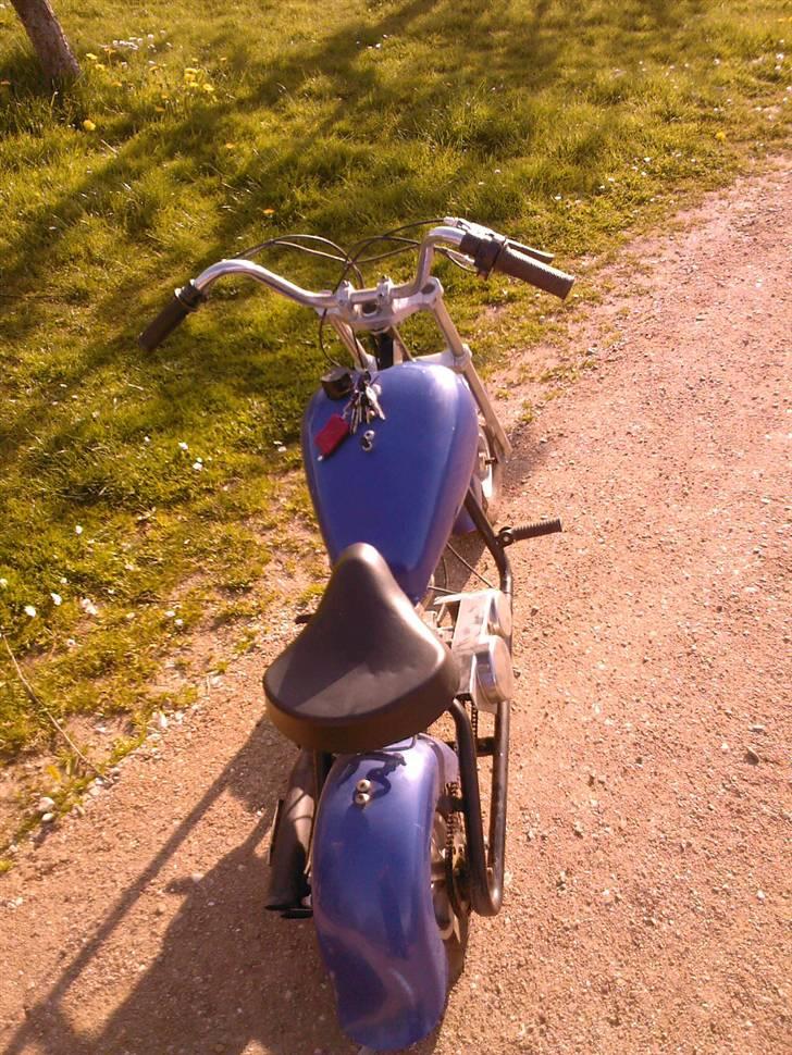 MiniBike Mini harley(SOLGT) billede 4