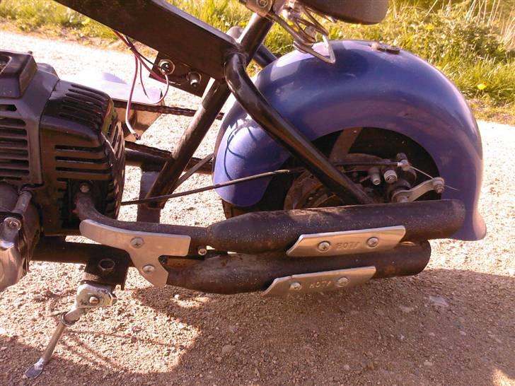 MiniBike Mini harley(SOLGT) billede 5