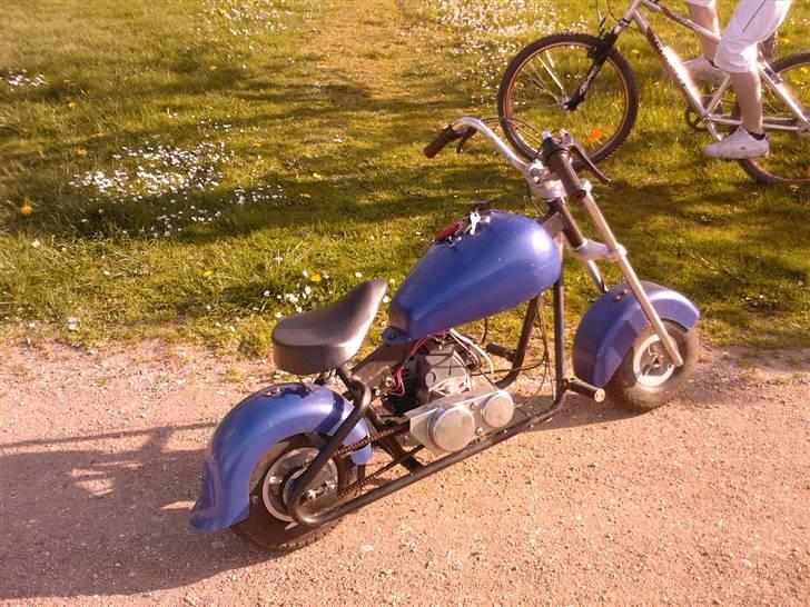 MiniBike Mini harley(SOLGT) billede 7