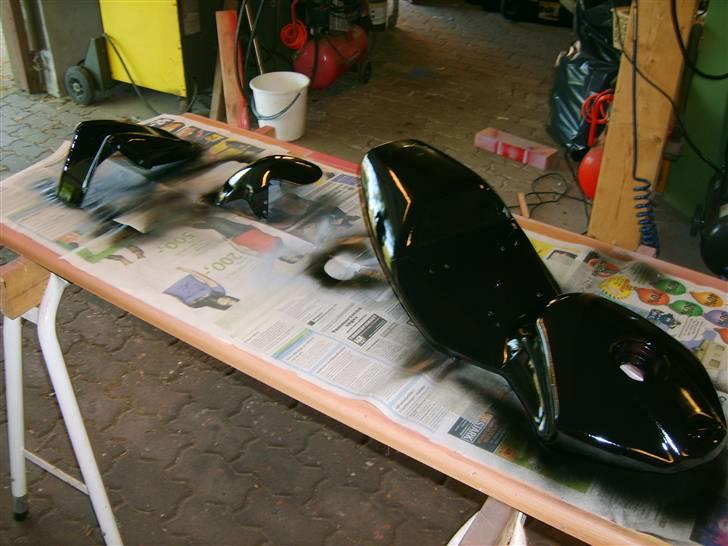 MiniBike [SOLGT] - Nylakeret sorte skjolde billede 5