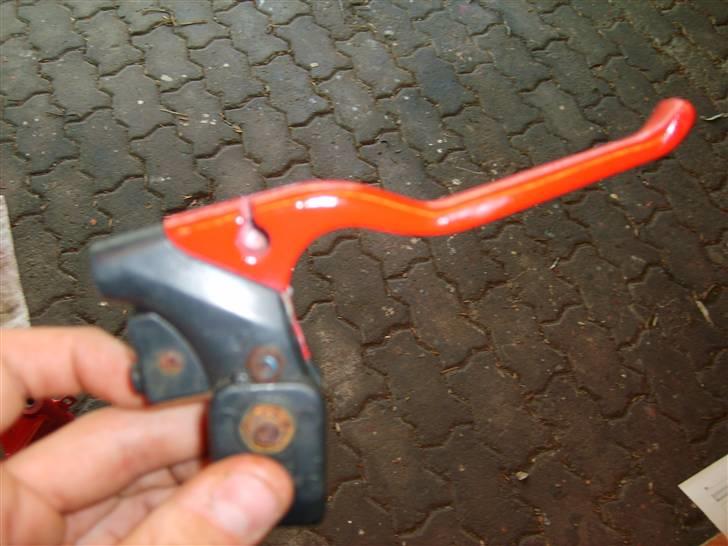 MiniBike [SOLGT] - Nylakeret rødt greb billede 11