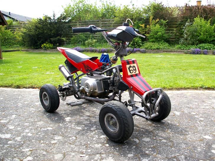MiniBike Custom ATV Airbrush billede 1