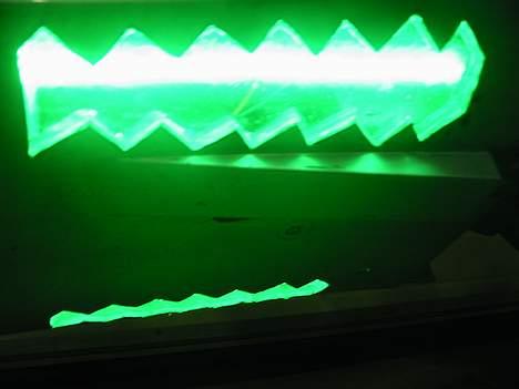 Aprilia Sonic (Solgt) - Neon! Har selv lavet hulerne og lagt plexiglas imellem... billede 9