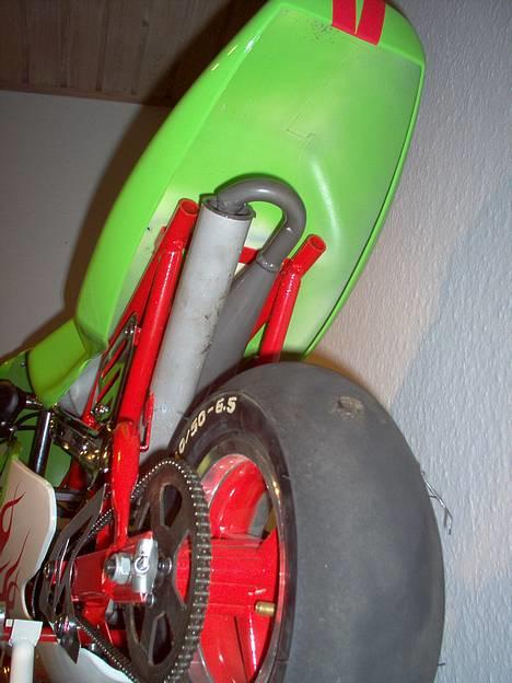 MiniBike Supersport 2 - Så kom der knæk udstødning på. billede 5