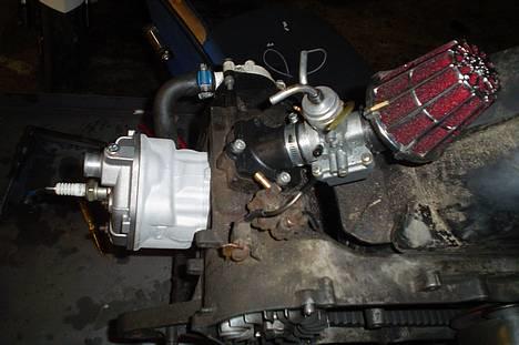 Suzuki Estilete LC motor *solgt* - Før renoveringen :-) billede 2