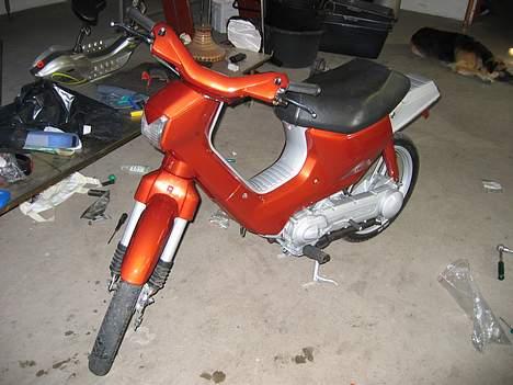 Honda wallaroo # - ja her står hun så færdig! det var sku sjovt at lave hender overvejer os at købe hende tilbage!  billede 1