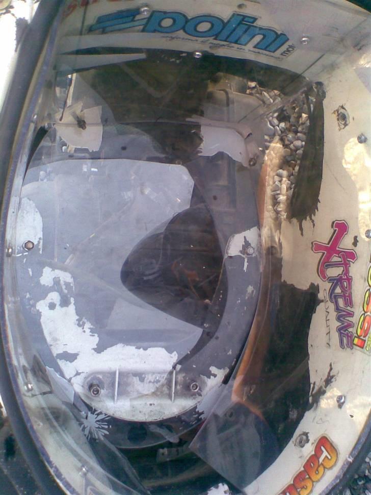 Piaggio NRG mc3 ac (ombygges) - mit sæderum, det er lavet i plexiglas, synes selv det er blevet okay. billede 7